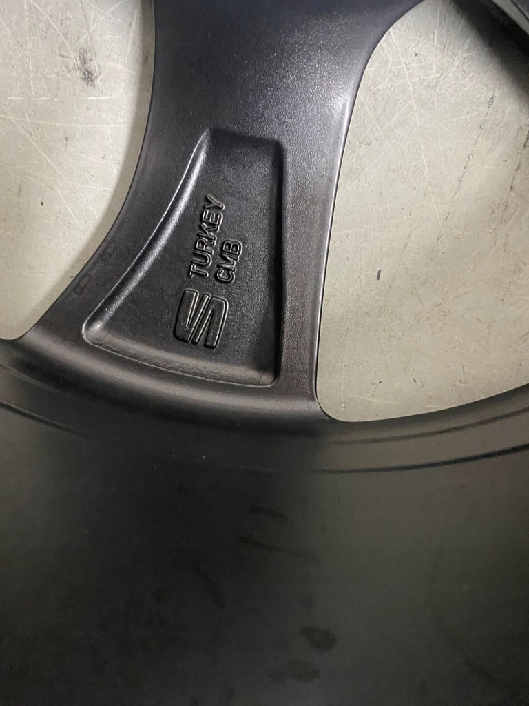 1x Alufelge 18 Zoll 7.5" 5x112 46ET Glanz Schwarz 5FA601025 Seat Leon Rim Wheel