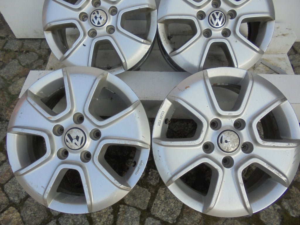 4x Alufelge 16 Zoll 6.5" 5x120 62ET 2H0071496 VW Rim Wheel FEL5250961432ls