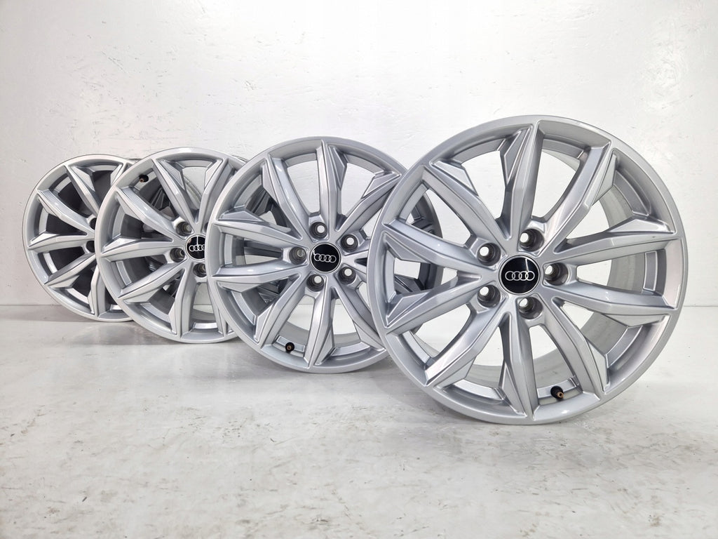 4x Alufelge 17 Zoll 7.0" 5x112 34ET Glanz Silber Audi Rim Wheel FEL9760751492or