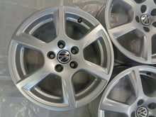 Laden Sie das Bild in den Galerie-Viewer, 4x Alufelge 15 Zoll 6.0" 5x100 40ET Glanz Silber 6R0601025C Audi I Ibiza Polo FEL2978586946jk