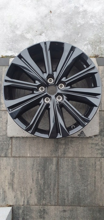 1x Alufelge 19 Zoll 7.0" 5x114.3 45ET Glanz Schwarz 9965367090- Mazda Cx5 Cx-5 FEL5455590378rc
