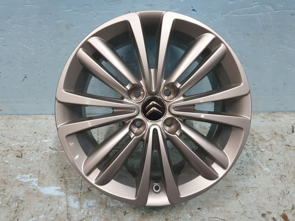 1x Alufelge 16 Zoll 7.0" 4x108 29ET Matt Silber 9687802977 Citroën C4 Picasso Ii FEL7808406482ol