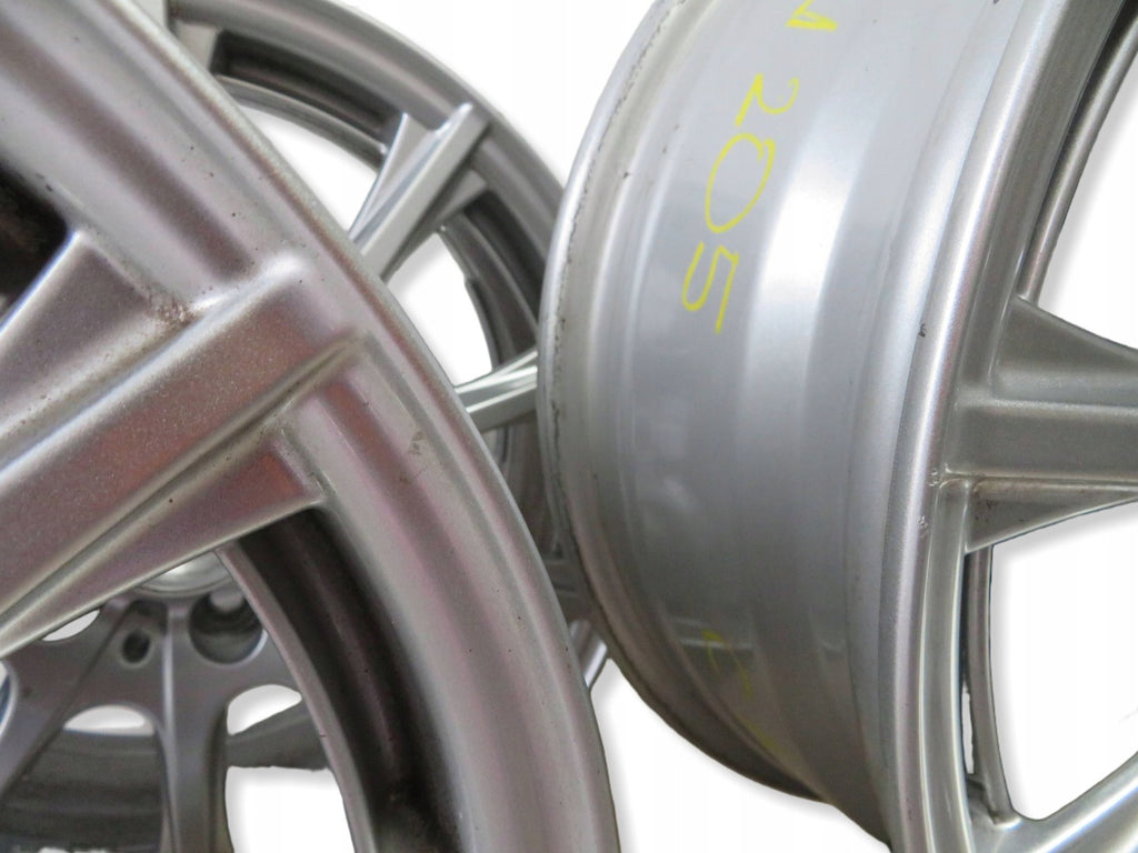 4x Alufelge 16 Zoll 6.5" 5x112 38ET Glanz A2054012400 Mercedes-Benz W205 FEL4856935008mr