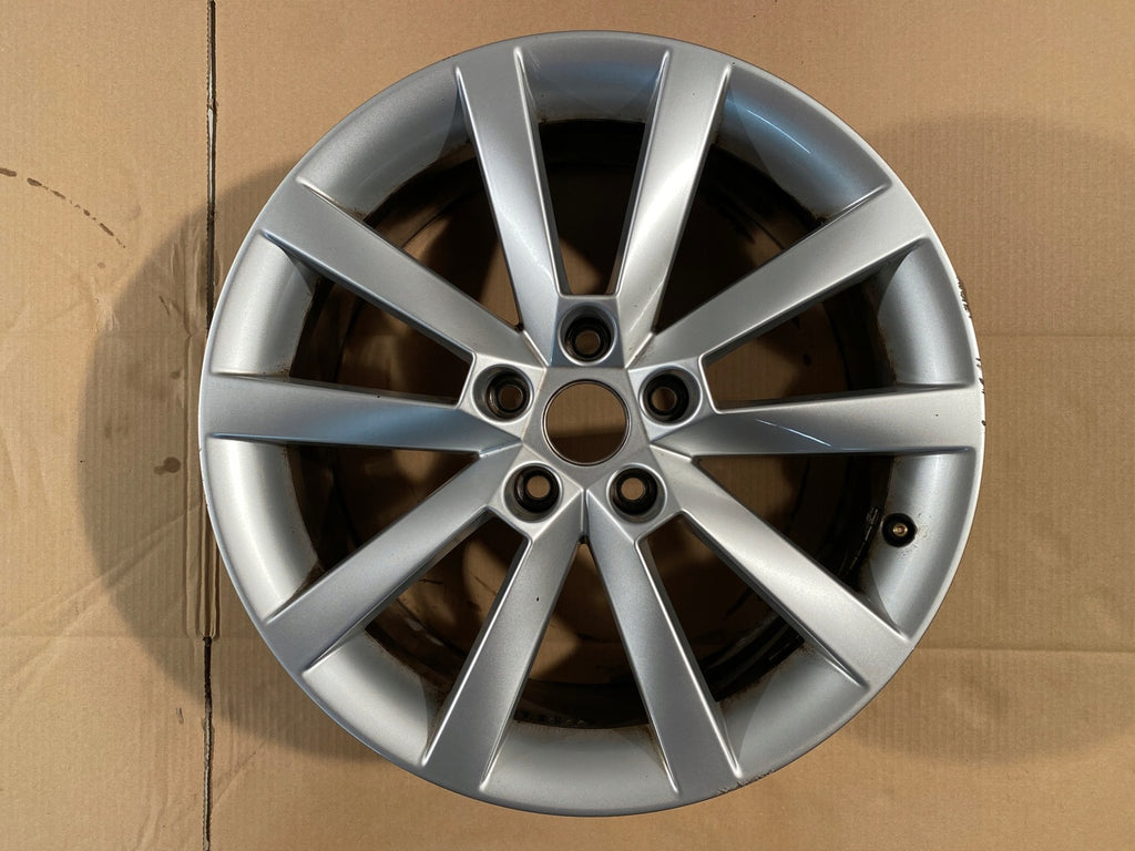 1x Alufelge 18 Zoll 7.5" 5x112 51ET 5E0601025Q Skoda Octavia Iii Rim Wheel