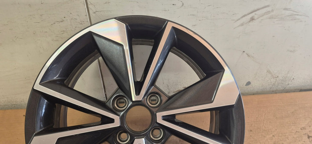 1x Alufelge 16 Zoll 6.0" 4x100 43ET Glanz Graphit 1ST601025M Mg Citigo Rim Wheel FEL8087106030ez