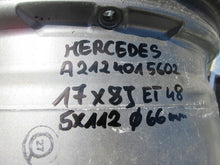 Load image into Gallery viewer, 4x Alufelge 17 Zoll 8.0" 5x112 48ET Glanz Graphit A2124015602 Mercedes-Benz Mg FEL7560643230gi