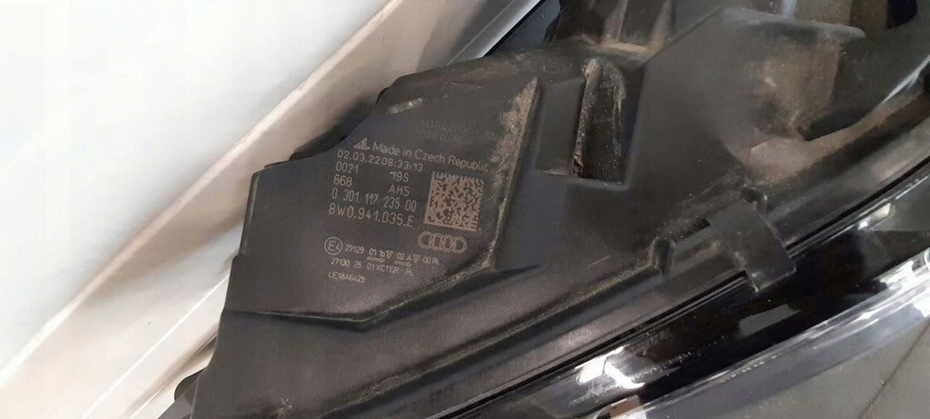 Frontscheinwerfer Audi A4 8W0941035 Links Scheinwerfer Headlight SCH8391423077zu