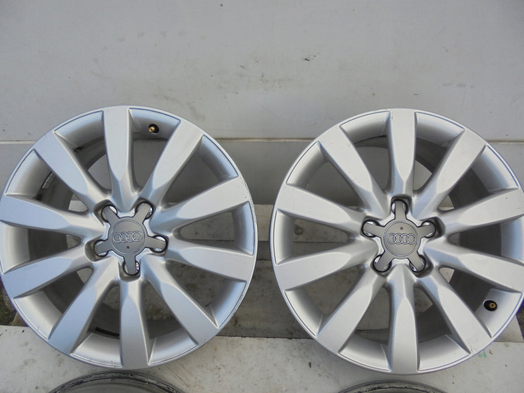 4x Alufelge 17 Zoll 8.0" 5x112 47ET Glanz Silber 8K0601025C Audi B8 Rim Wheel FEL4361389975hl
