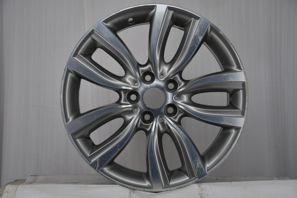 1x Alufelge 18 Zoll 8.0" 5x112 57ET Glanz Silber 6855094 BMW 1 Mg Rim Wheel FEL4515630128dz