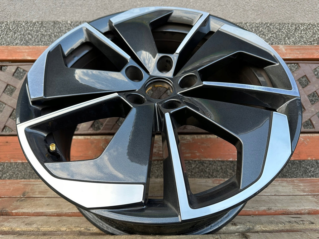 1x Alufelge 18 Zoll 7.5" 5x112 48ET 5E3601025M Skoda Octavia 5e3 Iv Rim Wheel