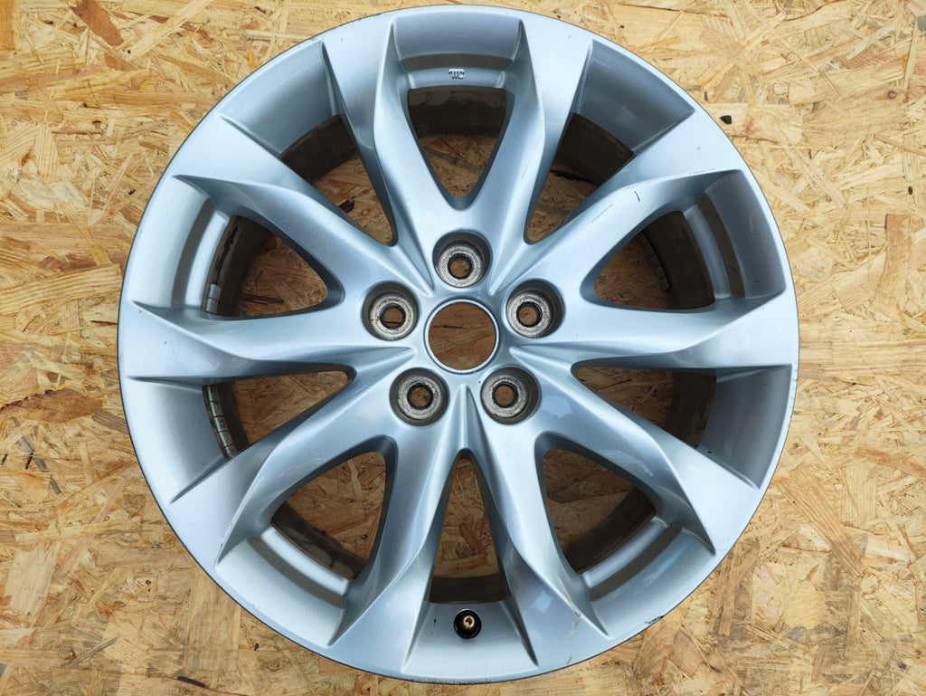 1x Alufelge 18 Zoll 7.0" 5x114.3 50ET Glanz Silber 9965227080 Mazda Rim Wheel FEL5876674307ud