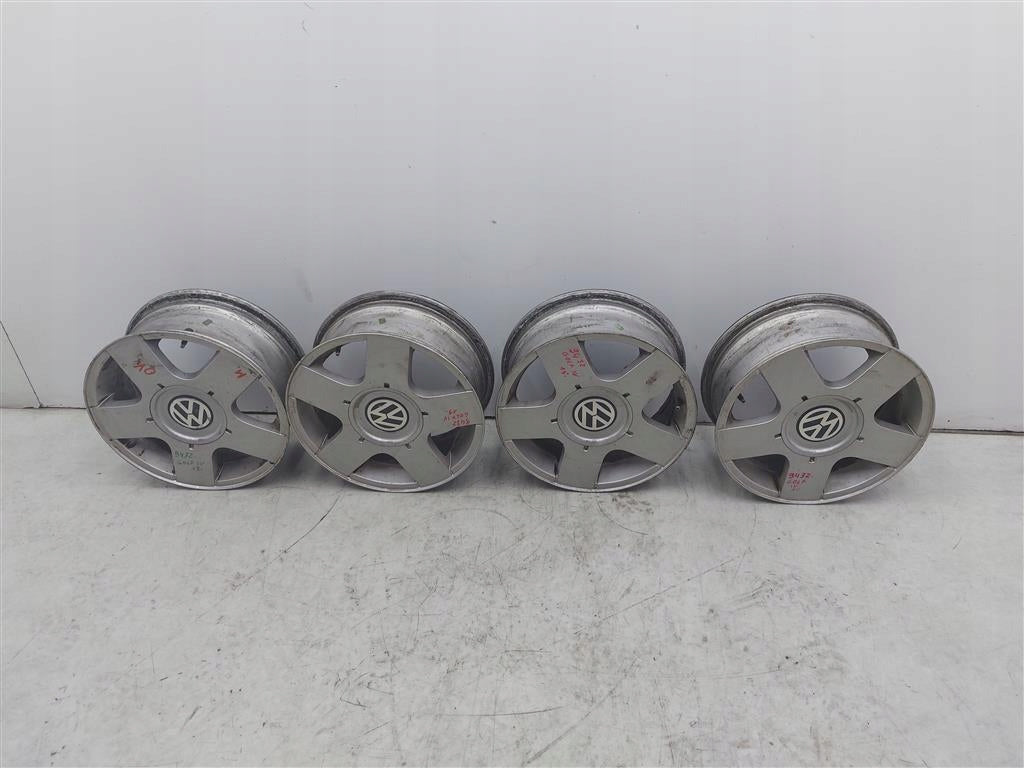 4x Alufelge 16 Zoll 6.0" 5x100 Silber VW Golf Iv Rim Wheel FEL9226833933fm