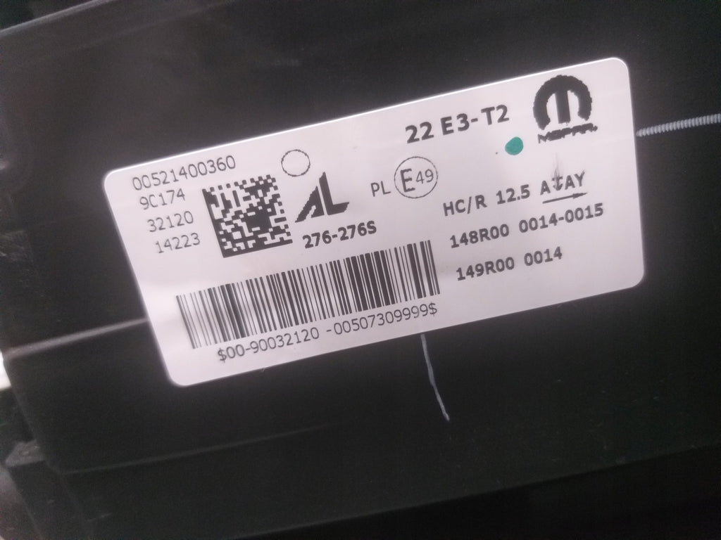 Frontscheinwerfer Fiat 500e 148R00 0014-0015 Links Scheinwerfer Headlight