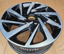 Load image into Gallery viewer, 1x Alufelge 15 Zoll 5.5" 5x100 40ET Schwarz 2G0601025 VW Polo Rim Wheel FEL9303975856tw