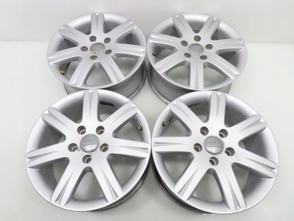 4x Alufelge 18 Zoll 7.5" 5x130 53ET Silber 4L0071498666 Audi Q7 Rim Wheel FEL1633478044yp