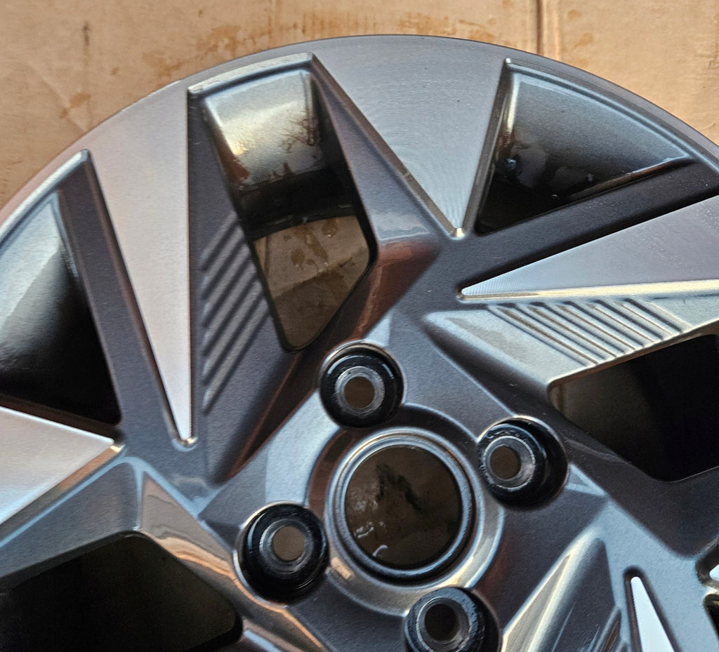 1x Alufelge 15 Zoll 6.0" 4x100 48ET 52910-K7500 Hyundai I10 Rim Wheel FEL2762799943cq