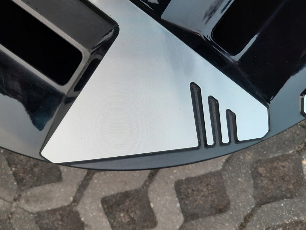 1x Alufelge 19 Zoll 7.5" 5x114.3 50ET Schwarz 52910EV230 Kia I Rim Wheel FEL7844872736ui