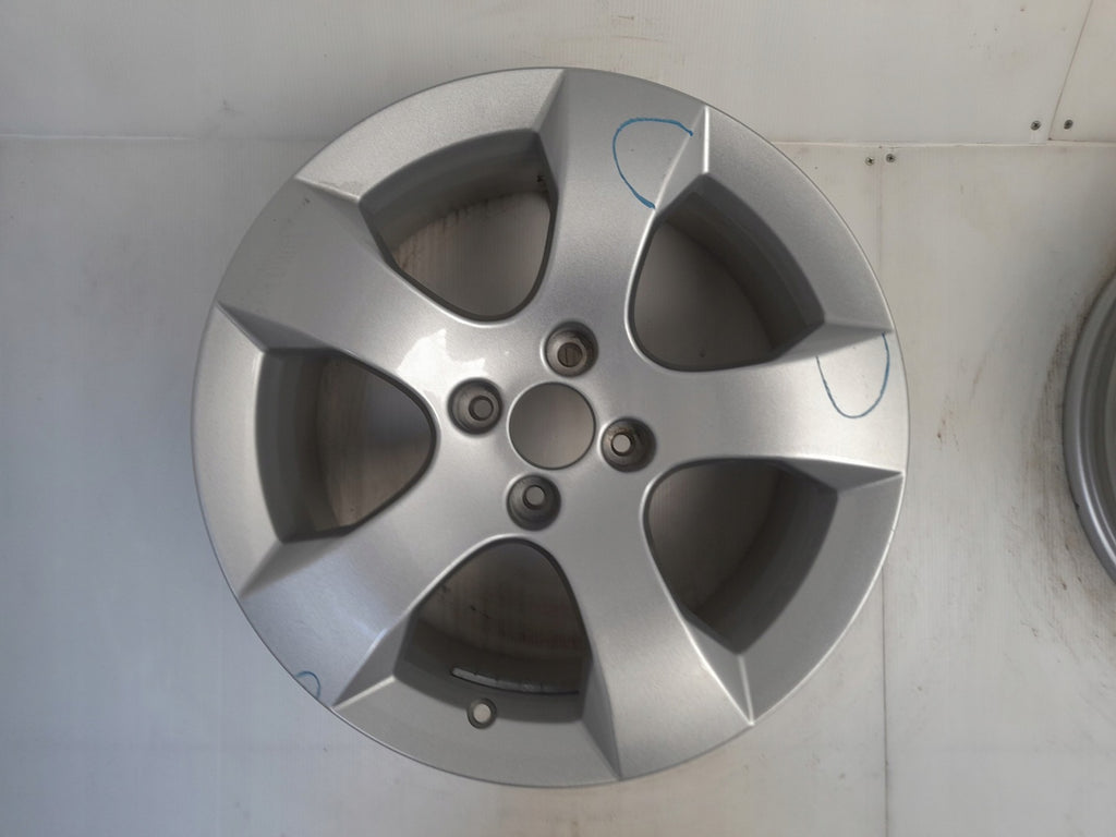 1x Alufelge 17 Zoll 7.5" 4x108 29ET Glanz Silber 9673738677 Opel Rim Wheel FEL3396942915mk