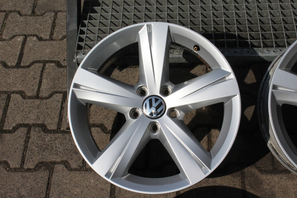 4x Alufelge 17 Zoll 7.0" 5x112 43ET 5C0601025AA VW Passat Beetle Rim Wheel FEL7140635431co