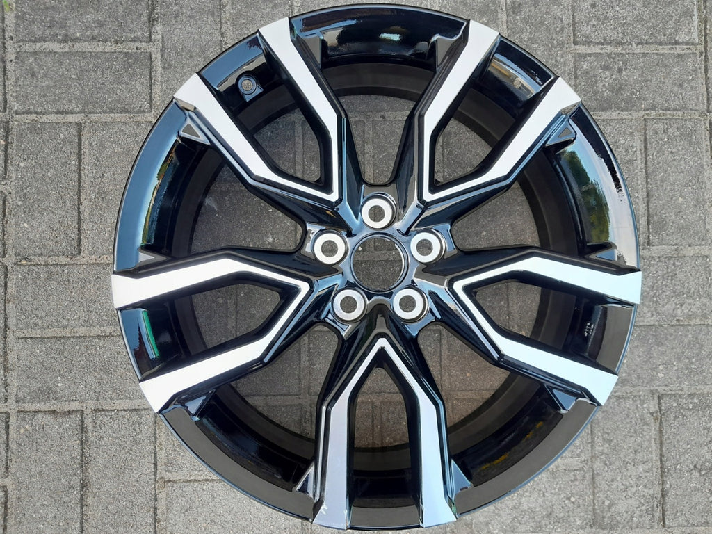 1x Alufelge 20 Zoll 7.5" 5x114.3 40ET Glanz Schwarz Toyota Rim Wheel FEL1764770150iq