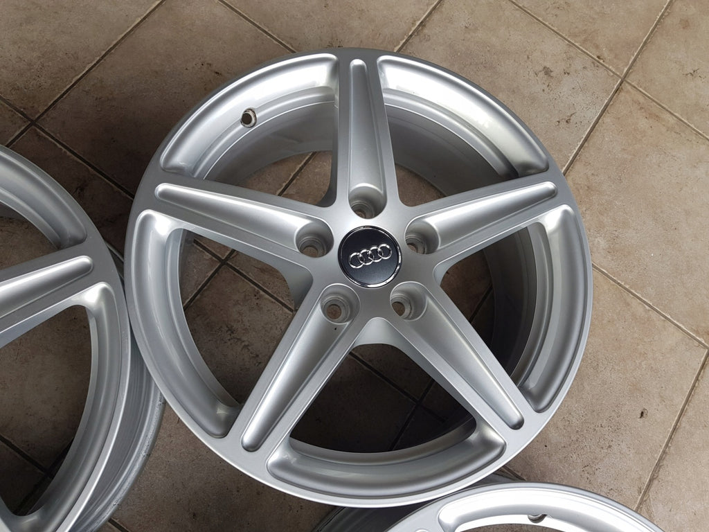 4x Alufelge 16 Zoll 7.0" 5x112 35ET Glanz Silber 8W0601025EF Audi A4 B9 C5 B7 FEL2815468890jy