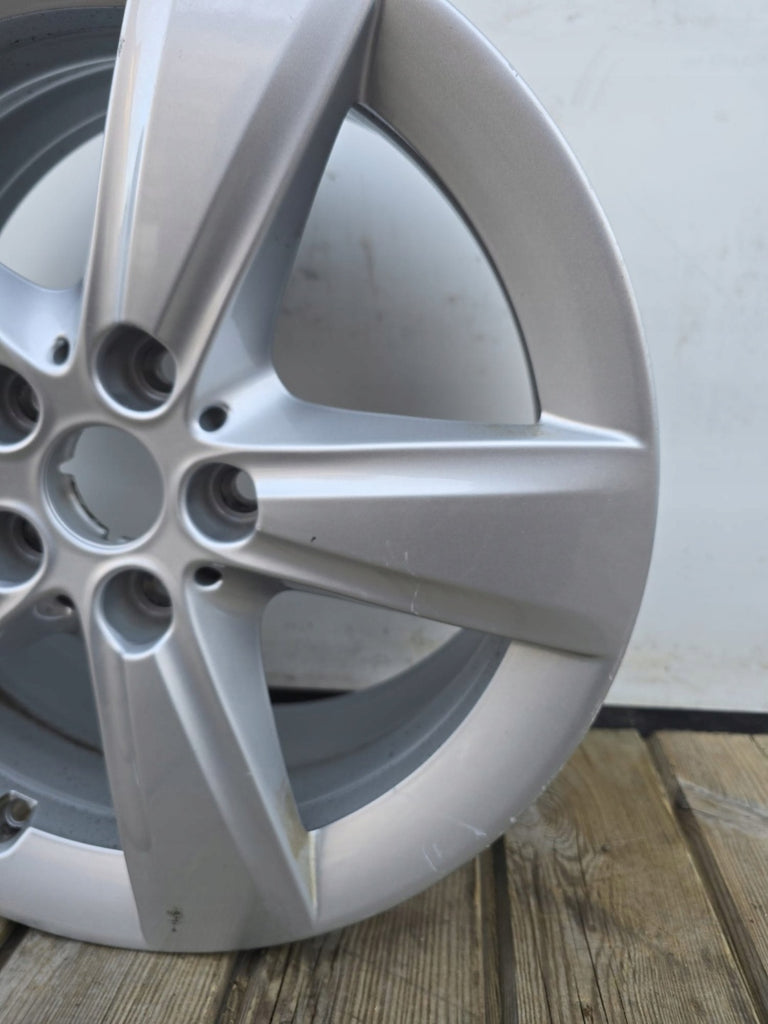 1x Alufelge 17 Zoll 7.5" 5x112 54ET Silber 6855087 BMW Rim Wheel FEL2688905208mh