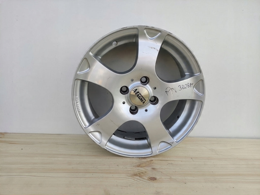 1x Alufelge 15 Zoll 6.0" 4x100 38ET KBA46667 Honda Corsa Rim Wheel