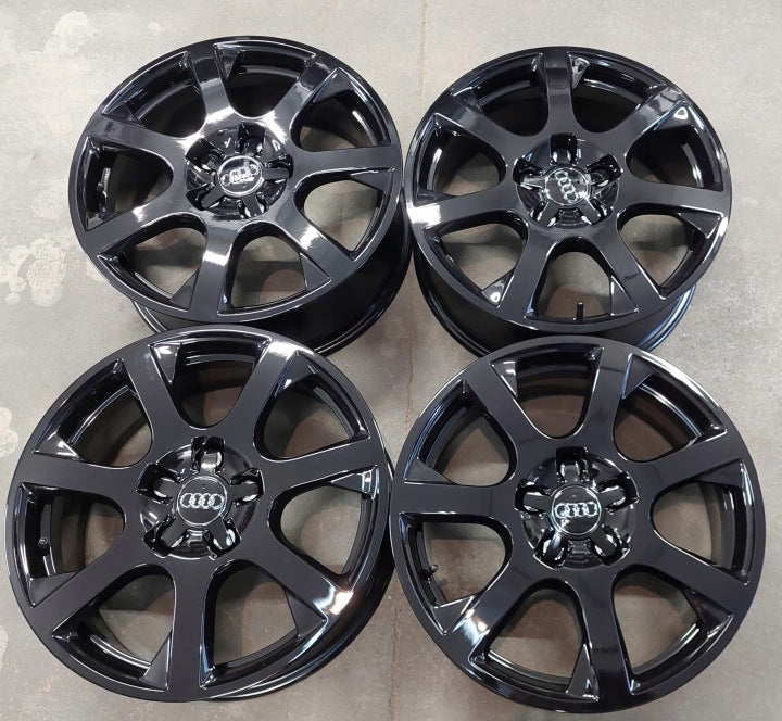 4x Alufelge 17 Zoll 7.0" 5x112 37ET Audi A5 A4 Rim Wheel FEL3515295334bw