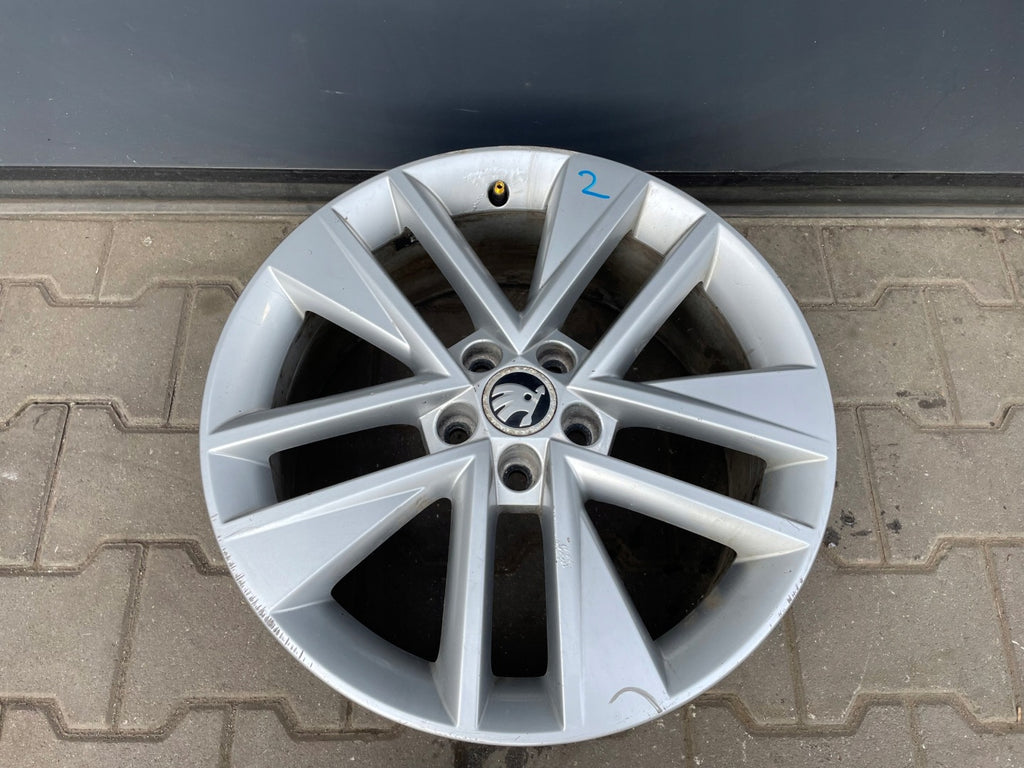 1x Alufelge 17 Zoll 7.0" 5x100 6V0601025C Skoda Fabia Iii Rim Wheel FEL3374677747yi