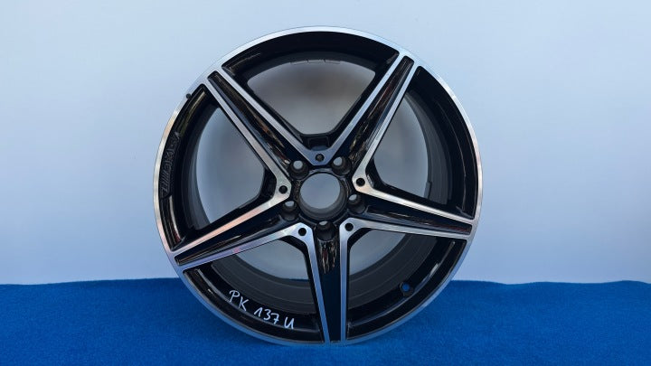 1x Alufelge 18 Zoll 7.5" 5x112 33ET A2054014800 Mercedes-Benz W205 Rim Wheel FEL2069096176cz