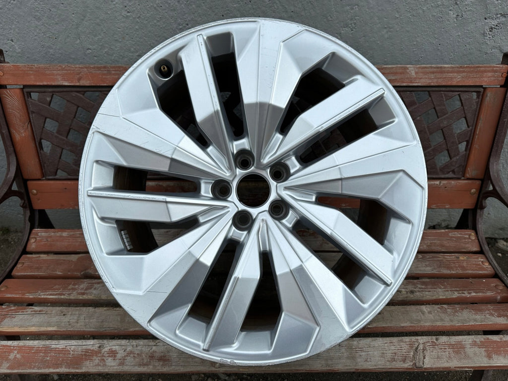 1x Alufelge 20 Zoll 10.0" 5x112 22ET Glanz Silber 4KE601025E Audi Etron E-Tron FEL5314396364zk