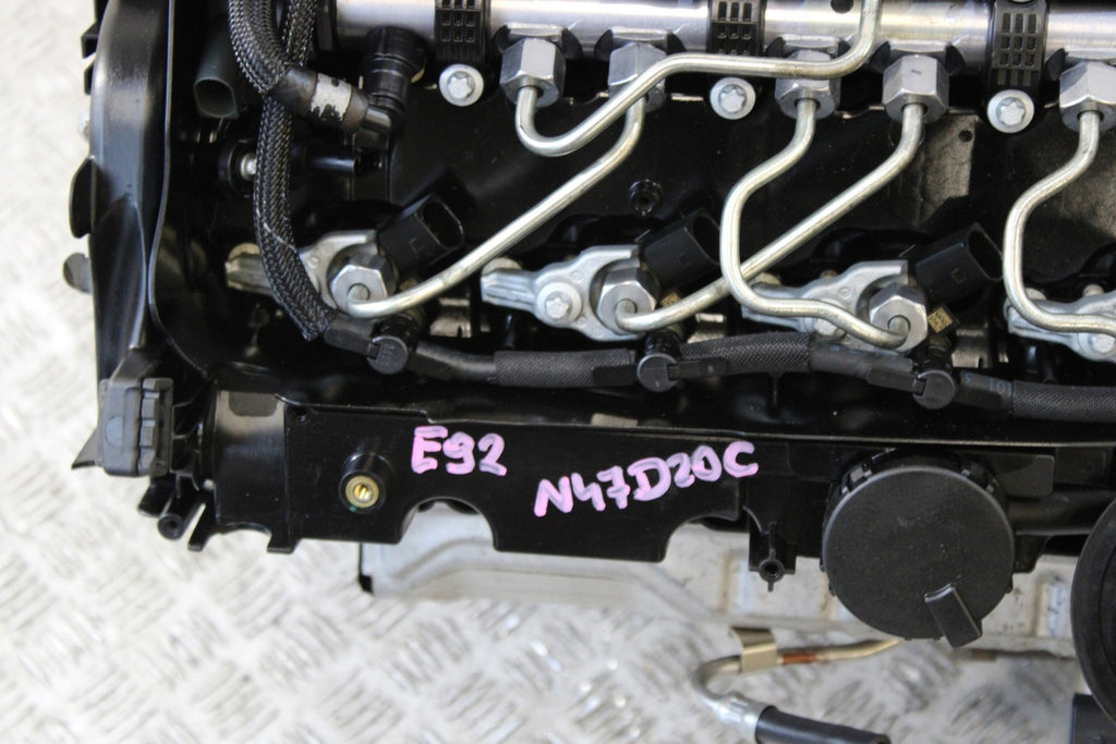 Motor BMW 3 E90 E92 N47D20C 2.0 Diesel Engine Komplett