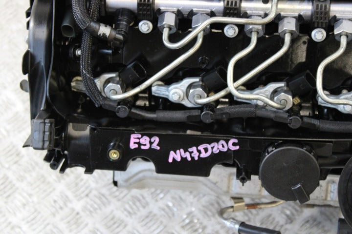 Motor BMW 3 E90 E92 N47D20C 2.0 Engine Komplett MOT2602047852lv