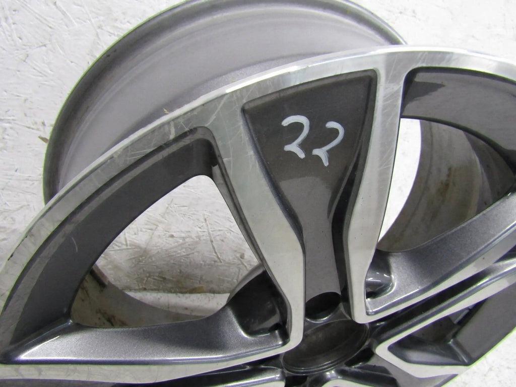 1x Alufelge 17 Zoll 7.0" 5x112 48,5ET A2054010800 Mercedes-Benz W205 Rim Wheel