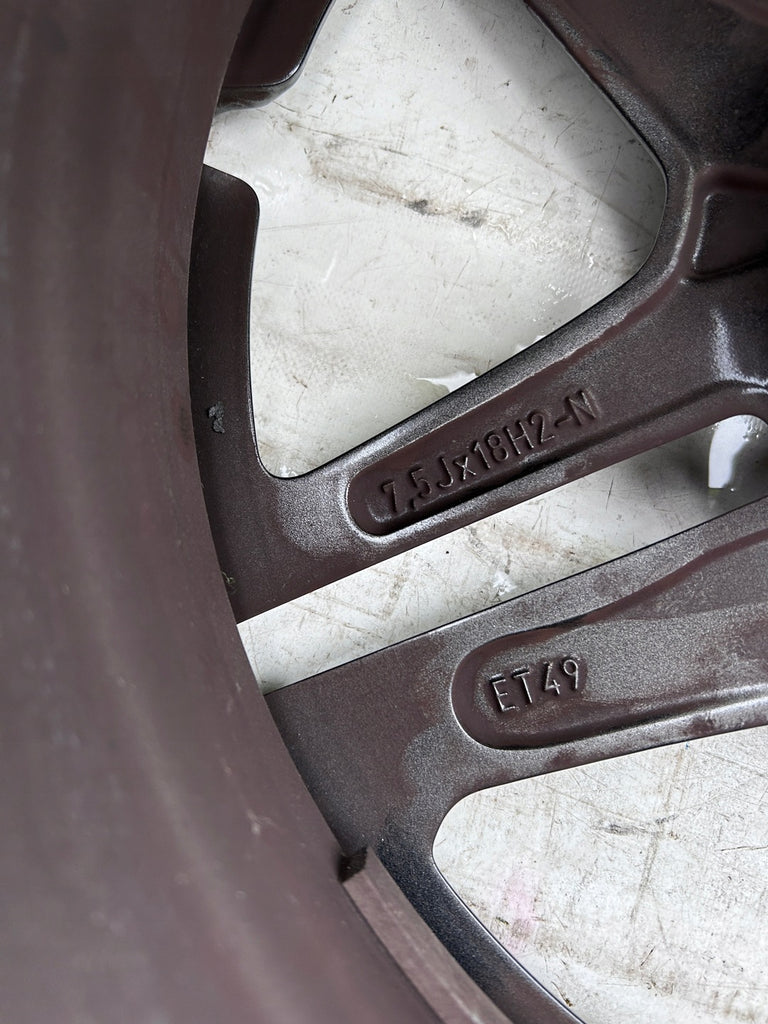 1x Alufelge 18 Zoll 7.5" 5x112 49ET A1774011500 Mercedes-Benz W177 Rim Wheel