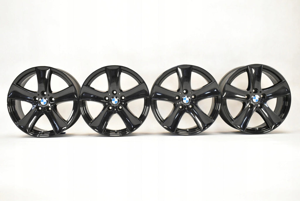 4x Alufelge 18 Zoll 8.5" 5x120 46ET Glanz Schwarz 6770200 BMW X5 E70 Rim Wheel FEL1479985036ib