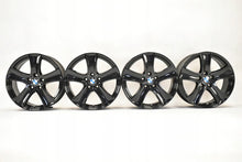 Laden Sie das Bild in den Galerie-Viewer, 4x Alufelge 18 Zoll 8.5" 5x120 46ET Glanz Schwarz 6770200 BMW X5 E70 Rim Wheel FEL1479985036ib