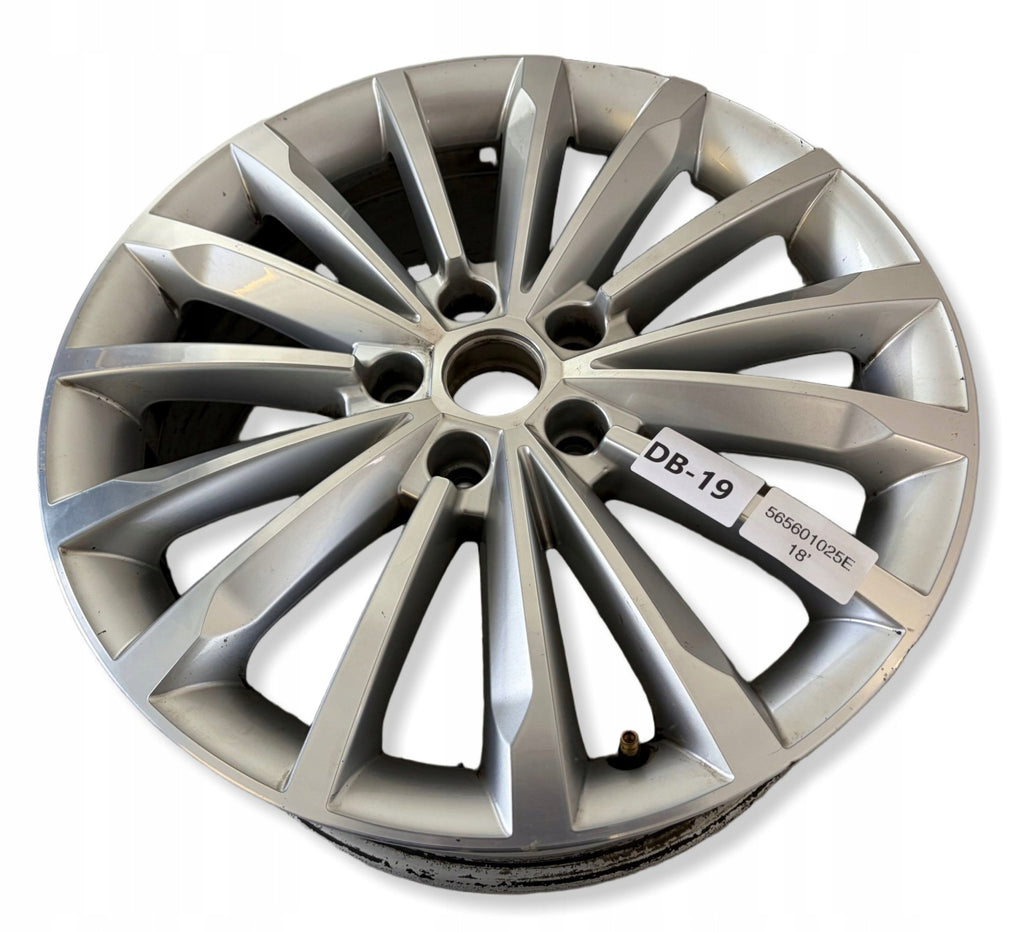 1x Alufelge 18 Zoll 7.0" 5x112 43ET Glanz Silber 565601025E Skoda Kodiaq FEL1397689471pi