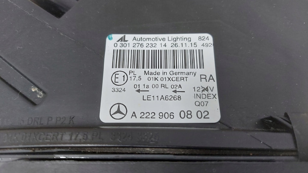 Frontscheinwerfer Mercedes-Benz W222 A2229060802 LED Rechts Headlight SCH2408070612nt
