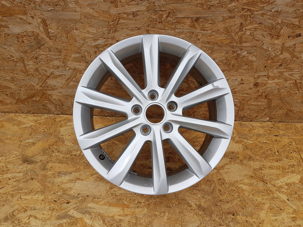 1x Alufelge 17 Zoll 6.5" 5x112 41ET Silber 3G0601025C VW Passat B8 Rim Wheel