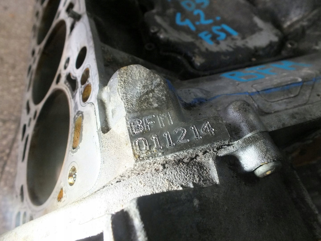 Motorblock Audi VW A8 BFM 4.2 335PS 246kW Benzin Unkomplett