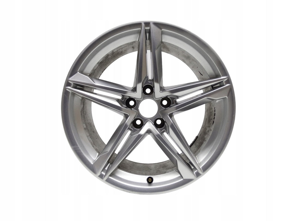 1x Alufelge 18 Zoll 8.5" 5x112 29ET Glanz Silber 8W0601025DE Audi A4 B9