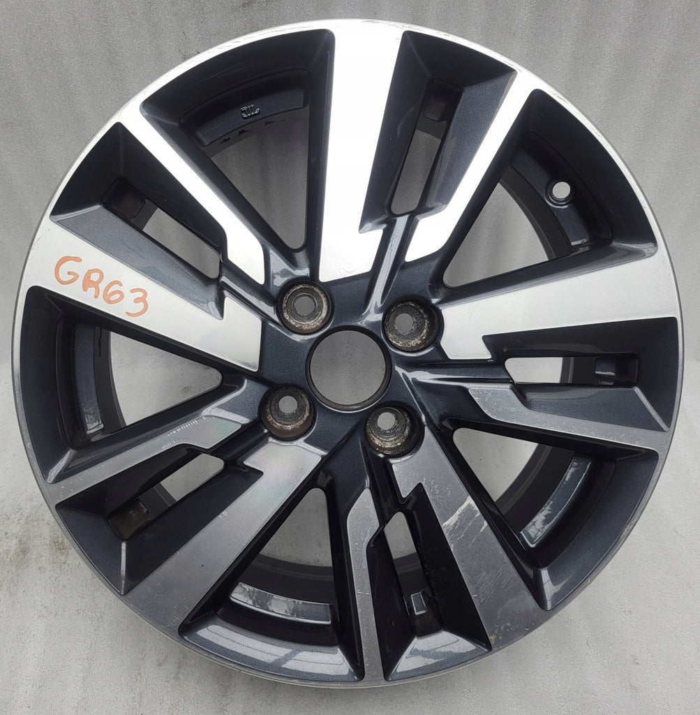 1x Alufelge 16 Zoll 6.0" 4x100 50ET Glanz Graphit N97601 Mg Micra I Note E12 FEL6275048785yn