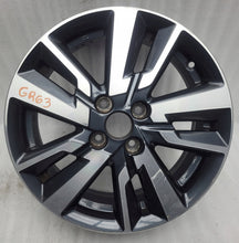 Load image into Gallery viewer, 1x Alufelge 16 Zoll 6.0" 4x100 50ET Glanz Graphit N97601 Mg Micra I Note E12 FEL6275048785yn