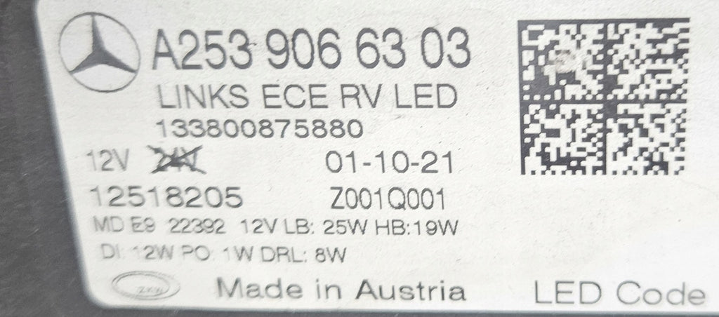 Frontscheinwerfer Mercedes-Benz Glc A2539066303 LED Links Scheinwerfer Headlight SCH7268329397kh
