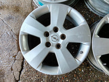 Laden Sie das Bild in den Galerie-Viewer, 4x Alufelge 16 Zoll 6.5" 5x110 41ET Glanz Silber Opel Vectra Rim Wheel FEL4250732169uv