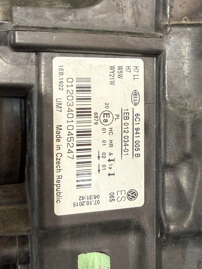 Frontscheinwerfer VW Polo 6C1941005B Ein Stück (Rechts oder Links) Headlight SCH5073548307sf