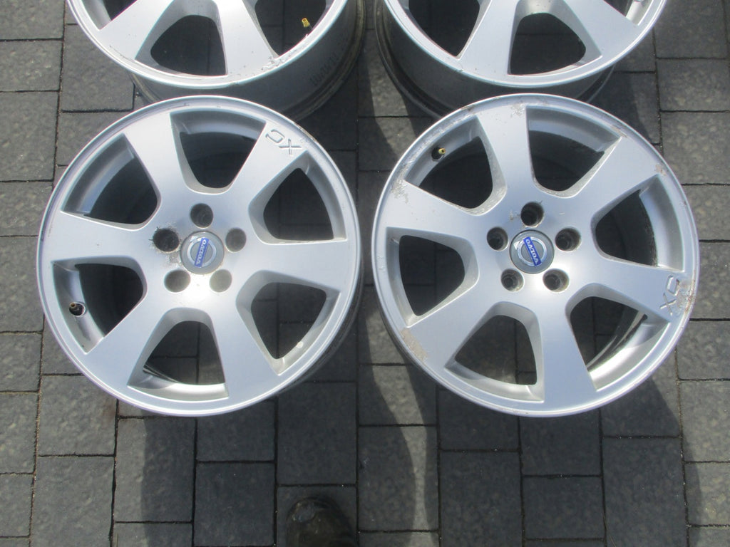 4x Alufelge 17 Zoll 7.5" 5x108 55ET Glanz Silber 30671480 Volvo I Rim Wheel FEL1011951689go