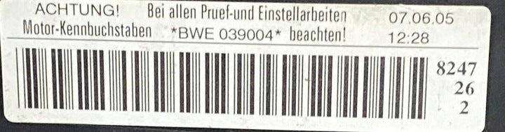 Motor Audi A4 BWE 2.0 TFSI 200PS 147kW 2007 Engine Komplett MOT7229786985ie