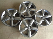 Load image into Gallery viewer, 4x Alufelge 17 Zoll 7.5&quot; 5x112 56ET Glanz Silber 8P0601025AL Audi A3 Rim Wheel